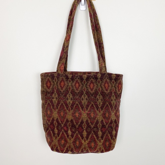 Handbags - BOHO Woven Carpet Tote Bag Retro Hippie Tapestry